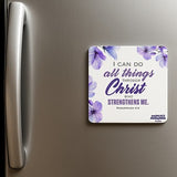 I can do all things through Christ- Fridge magnet
