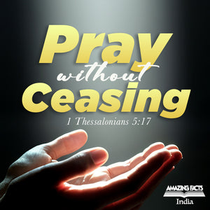 Pray without ceasing - Fridge magnet