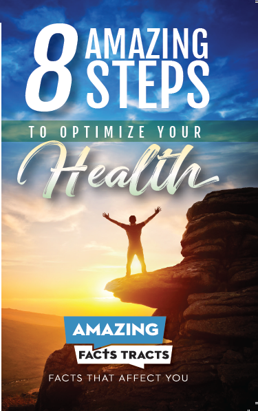 8 Amazing Steps to Optimize your Health(100/pack)- English