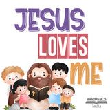Jesus loves me!- Fridge magnet