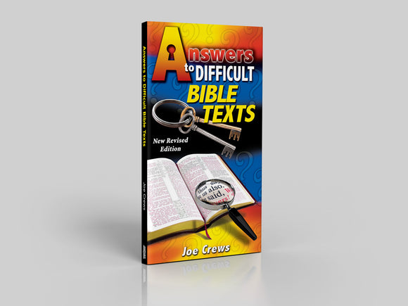 Answers To Difficult Bible Texts - English