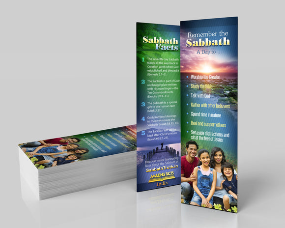 Sabbath Truth Bookmark (100/Pack) - English