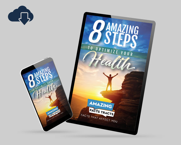 8 Amazing steps to optimize your Health!(Digital download)- English