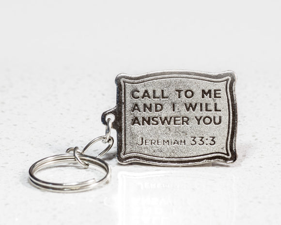 Jeremiah 33:3 - Keychain