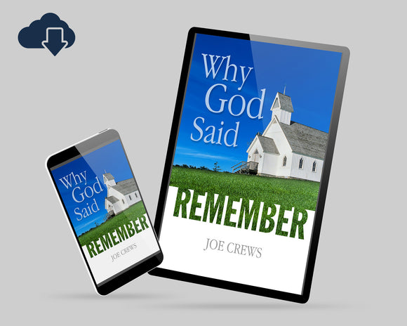 Why God Said Remember - English